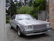Grey 1981 Dodge Mirada